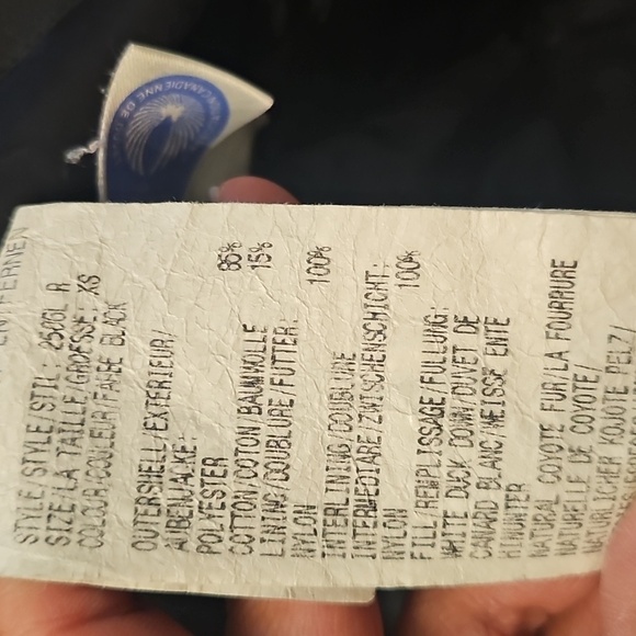 Canada Goose Black Hooded Coat - Picture 14 of 15